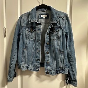 Loft made and loved jean jacket